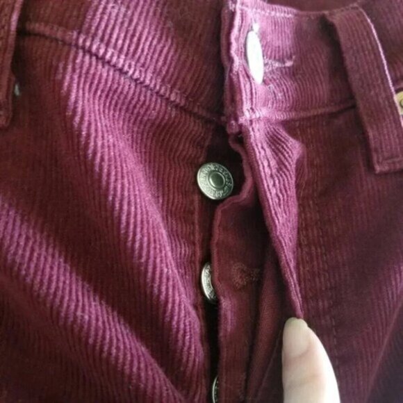 Levi's Wedgie Straight Leg Cord Potent Corduroy 26 - Picture 5 of 16